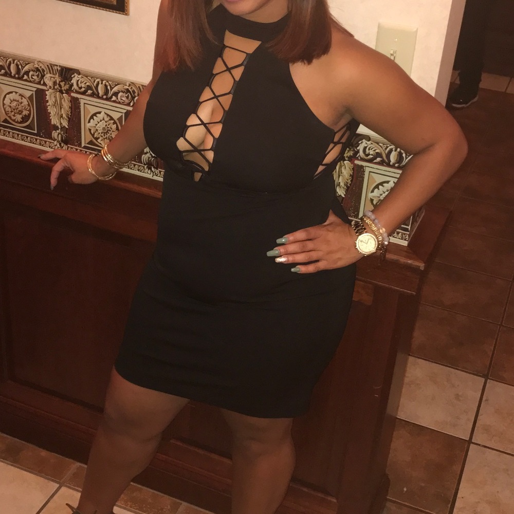 Bebe Black Dress